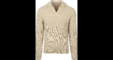 Suitable Trui Riva Knit Ecru - Maat XL - Heren - Pullover