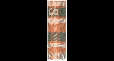 Guess Jacquard 70x180 Sjaal Bruin Man