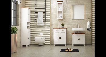 Toscana|HangStand in wit honig