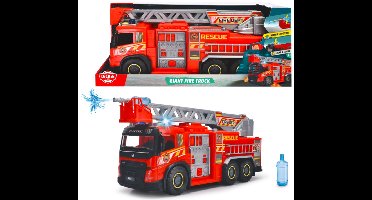Dickie Toys - Volvo Giant Fire truck - Brandweerwagen - Licht en geluid - Hulpdiensten - Vanaf 3 jaar
