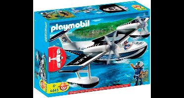 PLAYMOBIL Politiewatervliegtuig - 4445