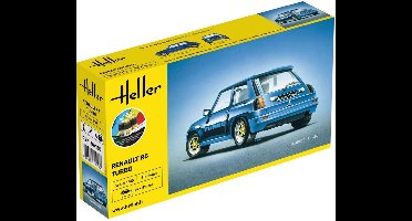 Heller - 1/43 Starter Kit Renault R5 Turbohel56150 - modelbouwsets, hobbybouwspeelgoed voor kinderen, modelverf en accessoires