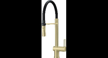 Kitchen faucet with flexible spout - 2 streams