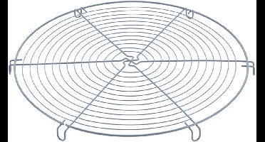 Metaltex draad taartrooster, diameter 320 mm, grijs