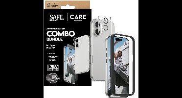 PanzerGlass SAFE. | CARE™ by ® 3-in-1 Combo Bundle iPhone 17 Doorzichtige schermbeschermer Apple 1 stuk(s)
