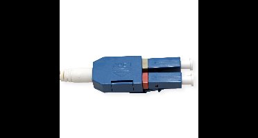 ROLINE glasvezelkabel duplex 9/125µm OS2, LC/LC , LSOH, UNIBOOT, Slim, geel, 15 m