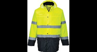 Portwest Lite Tweekleuren Jack S166 - Geel/Marine - L