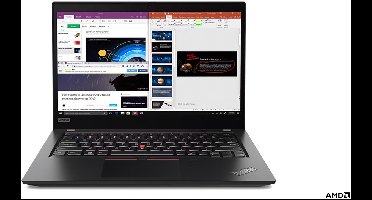 ThinkPad X395 20NL0019MH 33.8 cm (13.3") Notebook - 1920 x 1080 - Ryzen 5 PRO 3500U - 8 GB RAM - 256 GB SSD - Black - Windows 10 Pro 64-bit - AMD Radeon V...