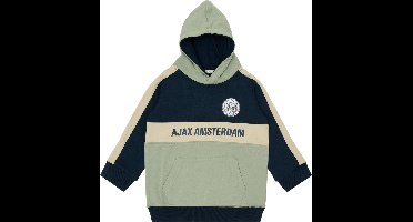Ajax-hooded sweater groen blauw peuter