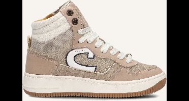 CRUYFF JUNIOR Campo High Sneakers - Meisjes - Beige - Maat 31