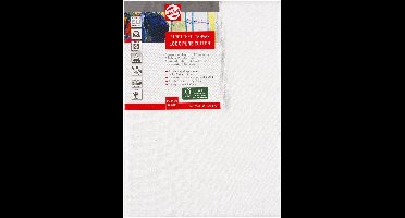 Talens spieraam wit 13x18cm - 100% katoenen doek - FSC mix