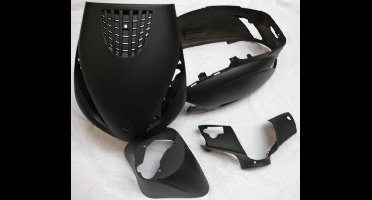 Power1 plaatwerkset - Origineel - Zip2000 - Zwart mat - 4-delig