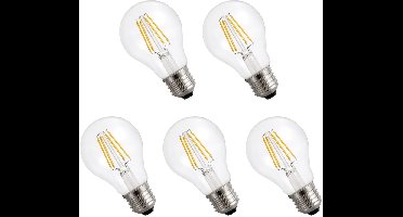 Spectrum LED Lamp E27 8.8W 230V - 1450 Lumen - 6000K Koud wit - Helder daglicht - Energiezuinig - 5 stuks