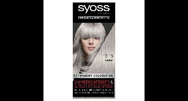 SYOSS - Color baseline 10-15 Titanium - Haarverf - Stralende Koele Tint - Langdurige Kleur - 1 stuk
