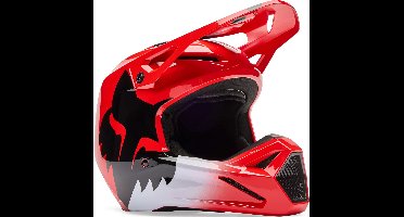 FOX V1 Youth Shield Rood Kinder Crosshelm - Maat M - Helm