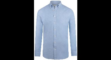 McGregor Overhemd Overhemd Oxford Stretch Mm999 6001 01 2001 Light Blue Mannen Maat - L