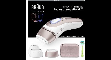 Braun Smart PL7253 Skin i·expert - IPL Ontharingsapparaat - inclusief Etui, Venus Scheersysteem en 3 Koppen