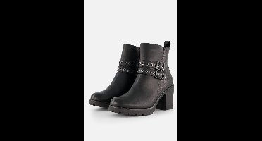 Marco Tozzi Enkellaarsjes zwart Synthetisch - Dames - Maat 40