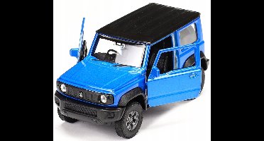 Welly Suzuki Jimny Jeep Metaal modelauto 1:34-1:39 Blauw