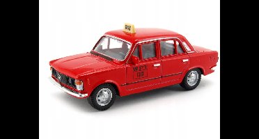 Welly Fiat 125p Taxi Modelauto 1:43 - Legendarisch PRL-icoon