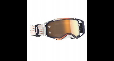 Scott Prospect Versterker Cross/Enduro Motorbril Blauw/Wit/Oranje