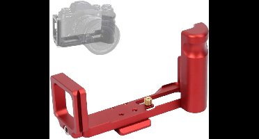 Brenzoos - Camera Quick Release Plate Handle met AS-standaardinterface in Rood voor Sony RX100 Serie