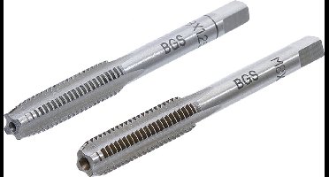 BGS Draadsnijtap - voor- en nasnijder - M8 x 1,25 mm - 2 delig