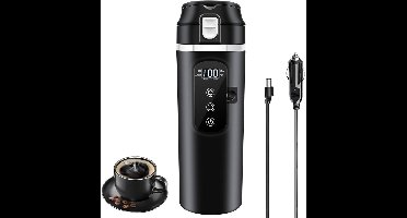 DailySupplies® Waterkoker 12v voor Auto - Heetwaterdispenser Klein - Zwart