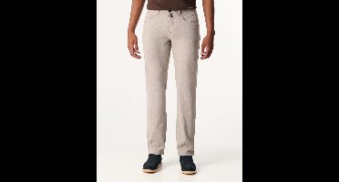 Pierre Cardin Broek Lyon Tapered Print Greige - Maat W 36 - L 30 - Heren - Five-pocket broek