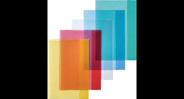 Herlitz Schriftomslag A4, PP, Doorzichtig Groen