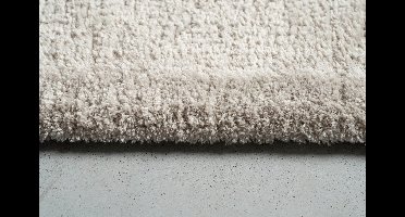 Rugsman Kyoto 014.0005.2383 Vloerkleed - 200 x 290 cm - Beige - Rechthoekig - Polyester - Eetkamer, Woonkamer, Slaapkamer - Geometrisch - Modern