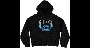 Lilo & Stitch Stitch - Teddy Hoodie Dames Trui met capuchon - zwart - M
