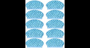 10pcs Mop Cloth Mopping Pads Replacement for Ecovacs Deebot Ozmo 920, 950, T5, T5 Max, N7 Robot Vacuum Cleaner