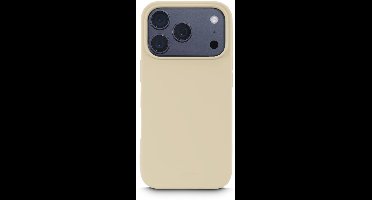 Hama hoesje geschikt voor Iphone 17 Pro - Fantastic Feel cover - Beige