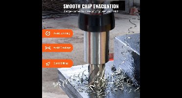 HSS Borenset – Kernboor Set – Boren Voor Metaal – Magneetboor Bits – Kernboorbits – 11-delige Set – Hittebestendig Staal – Grote Spaanuitvoer