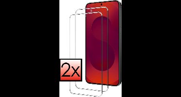 Screenprotector - 2 Stuks - Geschikt voor Samsung Galaxy S25 FE - Extra Sterk - Beschermglas - Gehard Glas - Tempered Glass - Screen Protector - Bescherm Cover