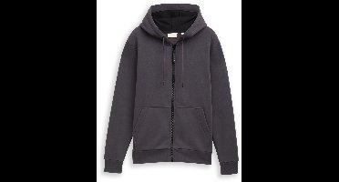 Tom Tailor - Basic hoodie - Maat S - Tarmac Grey