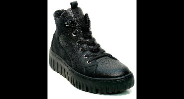 Waldlaufer halfhoge sneaker Wijdte H 941804.401.001 Zwart/Combi