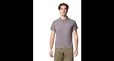 Columbia Zero Rules™ Light Korte Mouw Poloshirt Grijs S Man