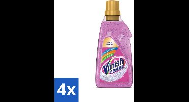 4 x Vanish Oxi Advance - Vlekkenverwijderaar Gel - Zonder Bleek - Gekleurde Was - 750 ml - Vlekkenverwijderaar - Vlekken Uit Kleding - Vlekken Uit Was - Wasmiddel - Gekleurde Was