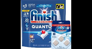 Finish Quantum budget - Quantum 20T Regular + In Wash Cleaner 3T