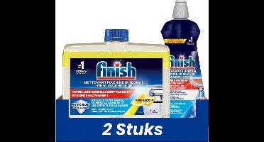 Finish Machinereiniger set - Glansspoelmiddel 170ml - Machinereiniger