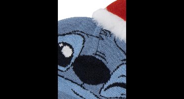 Kindermuts Stitch Blauw