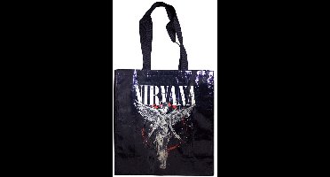 Nirvana - In Utero Schoudertas/Shopper - Zwart