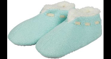 Apollo Spaanse pantoffels/sloffen voor kinderen - Mintgroen - Huissloffen - met anti slip zool 31-32
