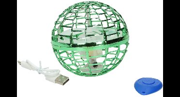 Van Manen UFO vliegende bal met licht USB speelgoed.