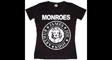 Marilyn Monroe Damen Girly T-Shirt SH-5-15139-H10-5 Black-XL