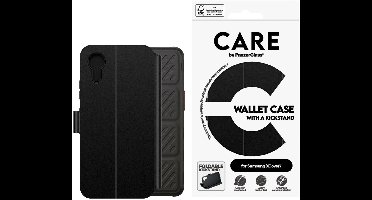 CARE by PanzerGlass Feature Wallet Case w. Kickstand geschikt voor Samsung Galaxy Xcover 7 - Clear