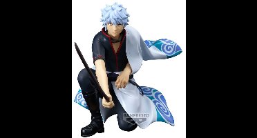 Banpresto Gintama Anniversary Gintoki Sakata-figuur 12 Cm Blauw