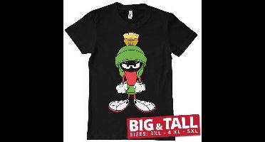 Looney Tunes T-Shirt Marvin The Martian Attitude Big & Tall T-Shirt WB-1-LT017-H61-14 Black-4XL